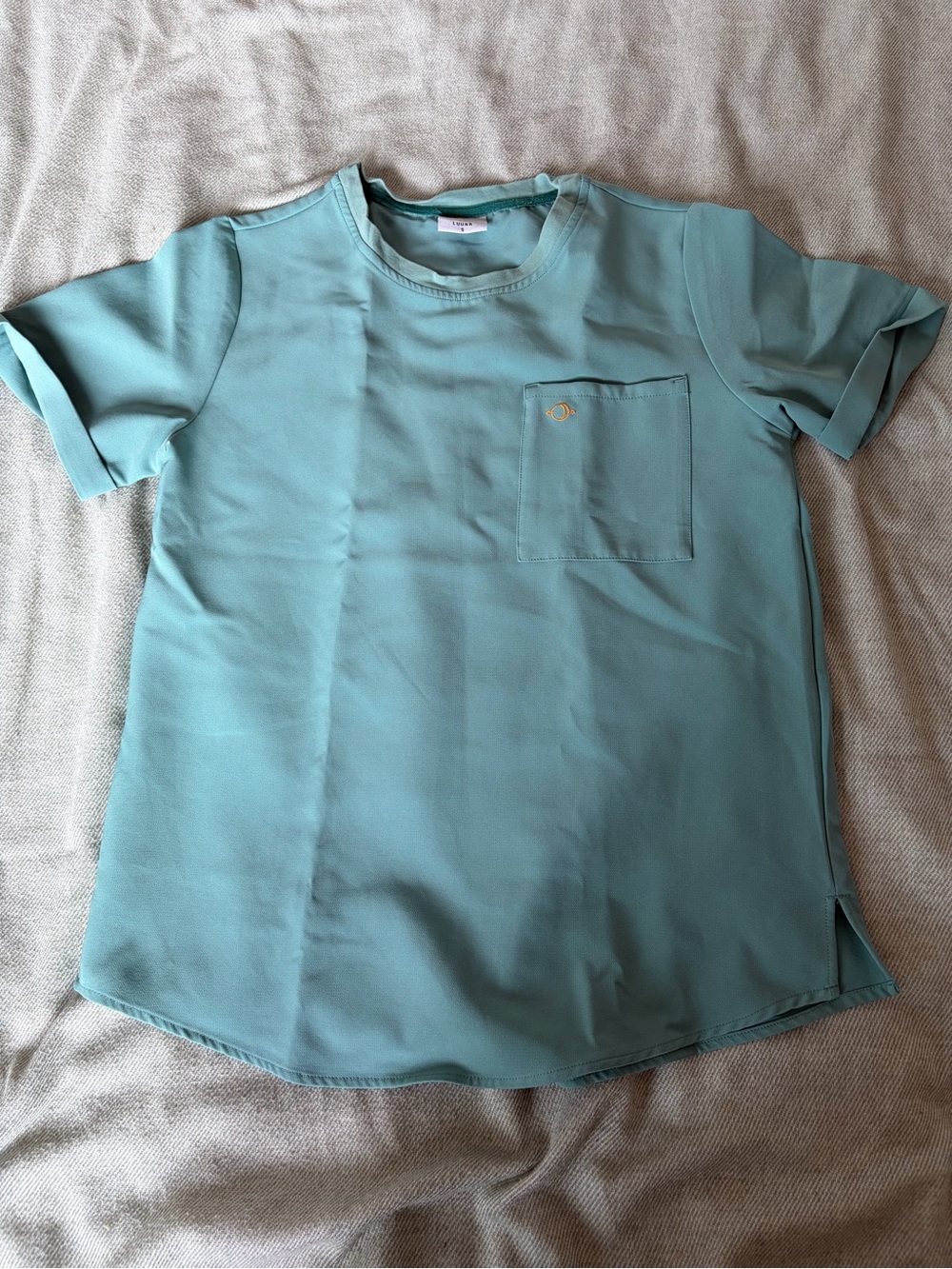 Women’s Crewneck Scrub Top - Teal